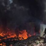 Kolar Household items shed fire