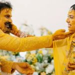 daali dhananjay dhanyatha haldi ceremony