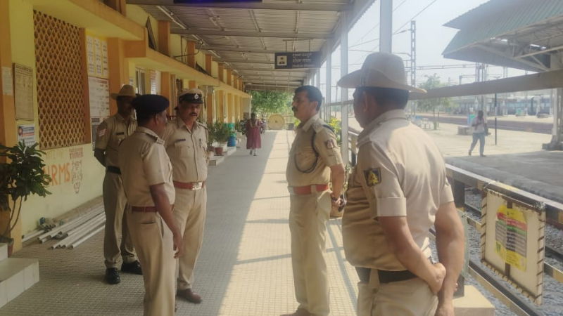 Bidadi Railway Station Bomb Threat