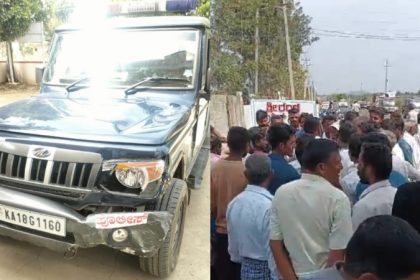 Chikkamagaluru Police Jeep Accident