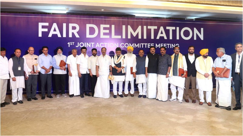 Delimitation meeting stalin dk shivakumar