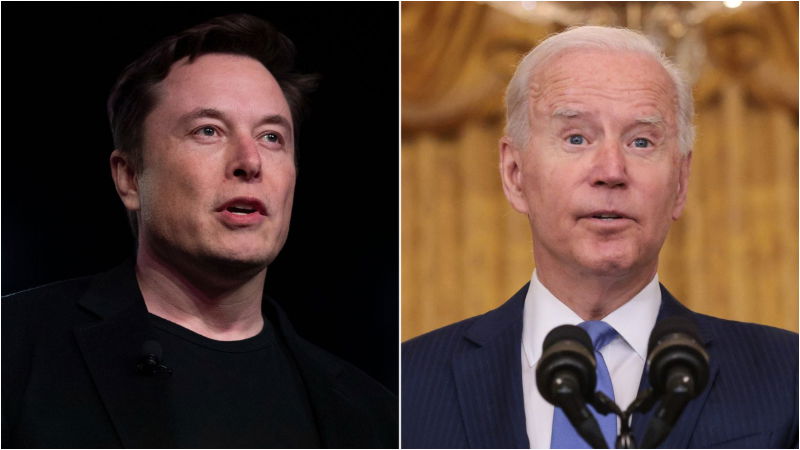 Elon Musk Biden