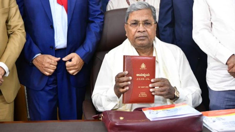 Karnataka State Budget 2025 Siddaramaiah