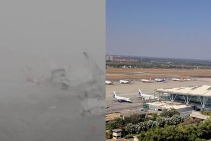 bengaluru airport rain