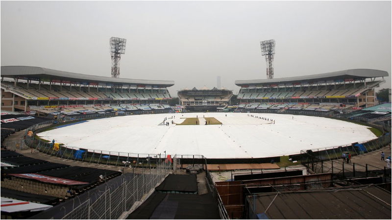 kolkata eden gardens rains