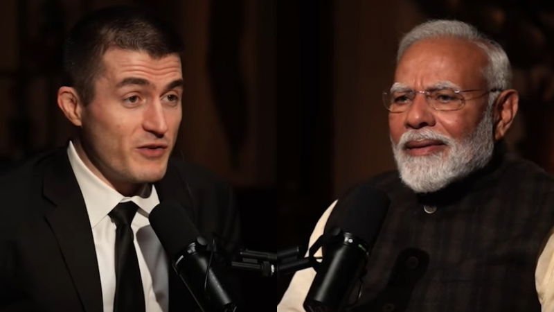 lex fridman pm modi podcast narendra modi says pakistan is waging a proxy war with india 1