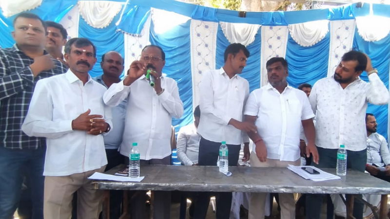 ramanagara greater bengaluru oppose by farmers