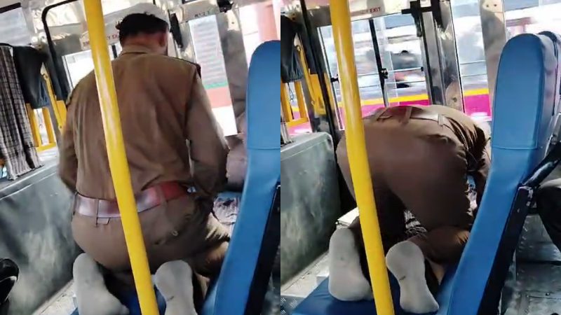 Haveri Bus Driver Namaz