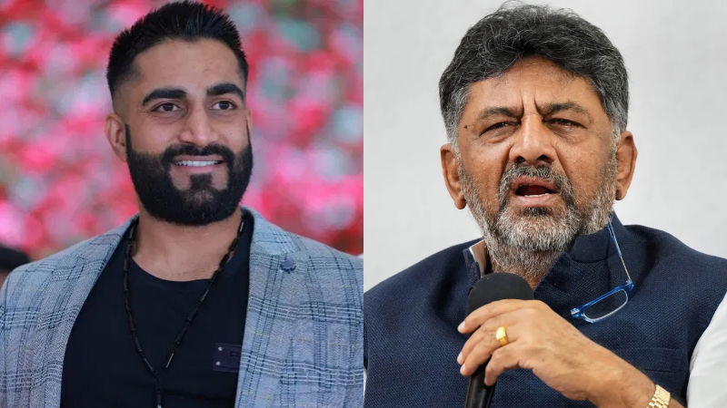 Ricky rain and dkshivakumar