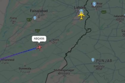 2 Commercial Flights Seen Near Lahore Amid Drone Attack Likely Used As Shield