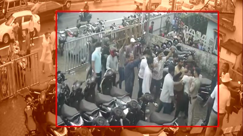 Abdul Rahims funeral procession stones thrown at showroom bc road kaikamba