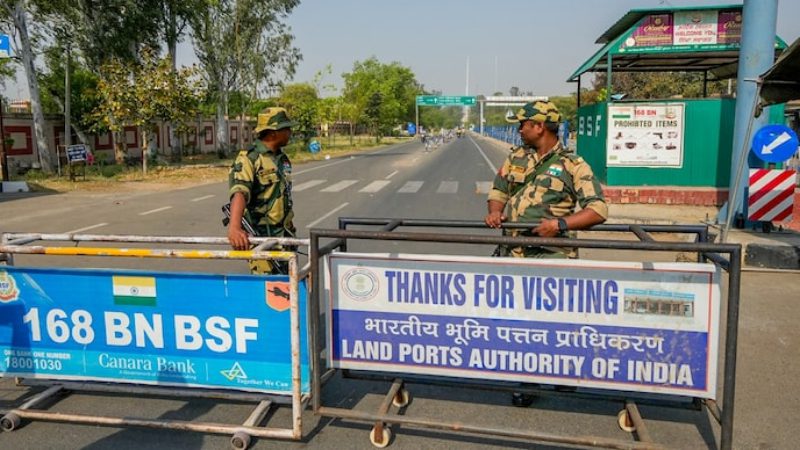 Attari Wagah Border Security