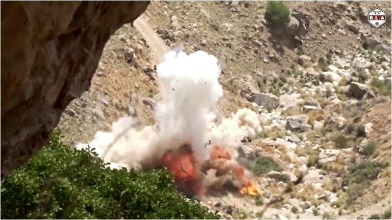 Baloch fighters seize city in Kalat launch 39 attacks across Balochistan