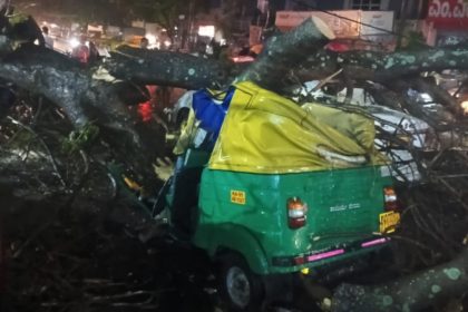 Bengaluru Rain Auto Driver Death
