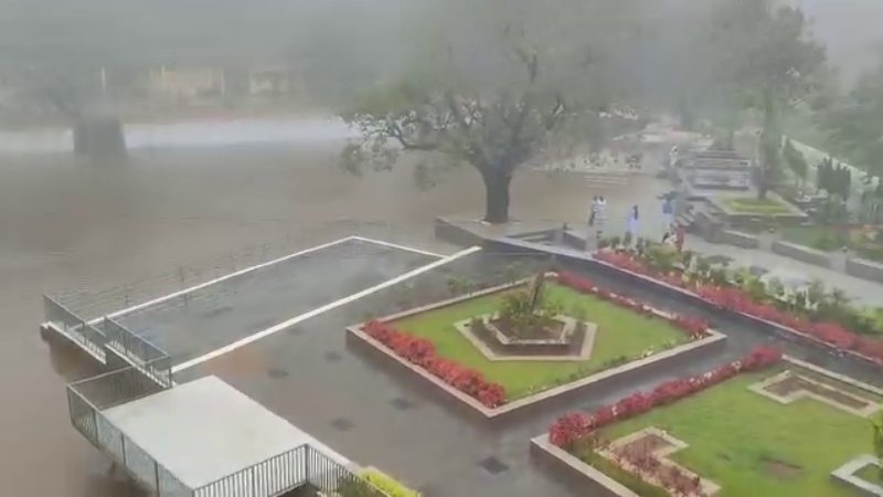 Bhagamandala Triveni Sangama Rain