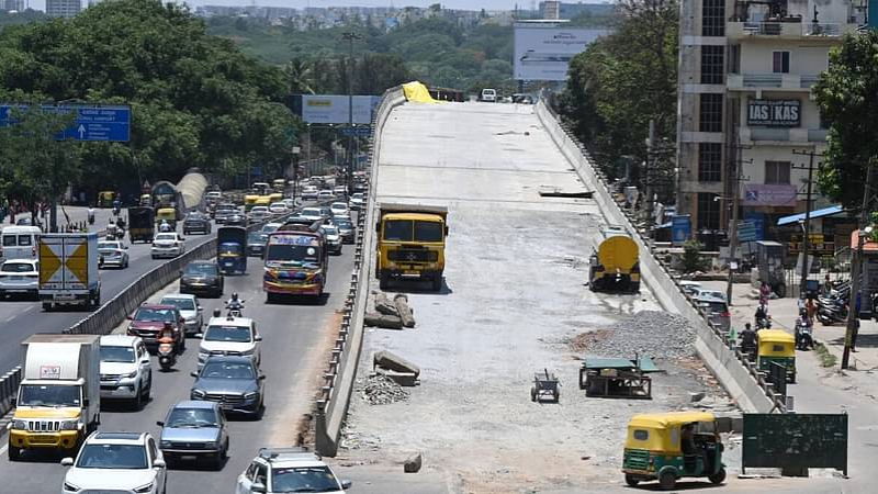 Hebbal Flyover Closure 1
