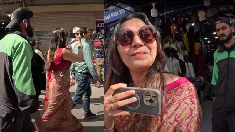 Jyoti Malhotra was walking through Pakisan streets with 6 men armed with AK 47 rifles
