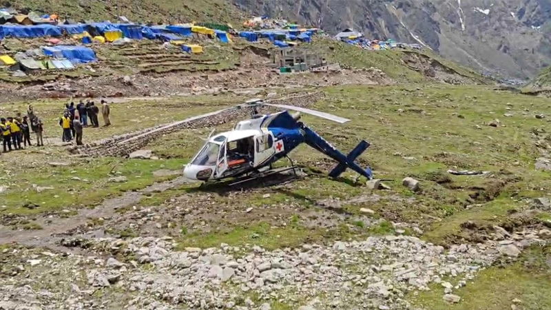 Kedarnath Helicopter crashes