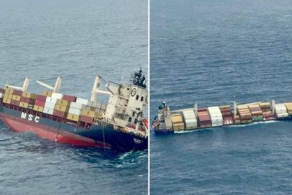 Kerala Coast Cargo Ship