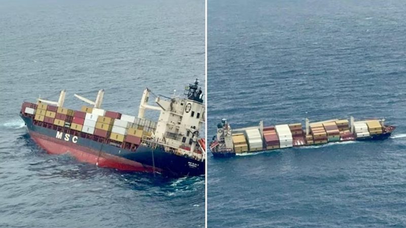 Kerala Coast Cargo Ship