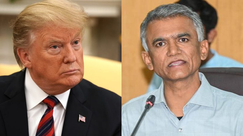 Krishna Byre Gowda Donald Trump