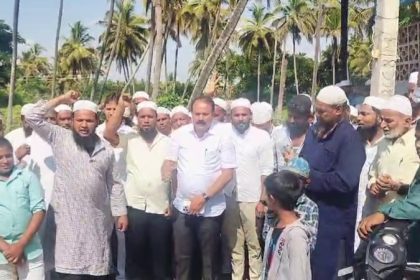 Mandya Muslim Protest