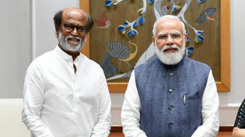 NARENDRA MODI RAJINIKANTH