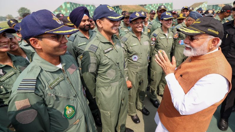 PM Modi at Adampur Airbase 1