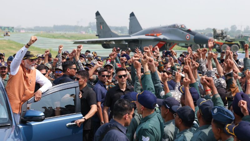PM Modi at Adampur Airbase 2