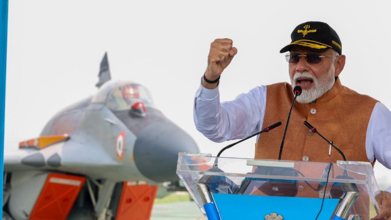 PM Modi at Adampur Airbase 3