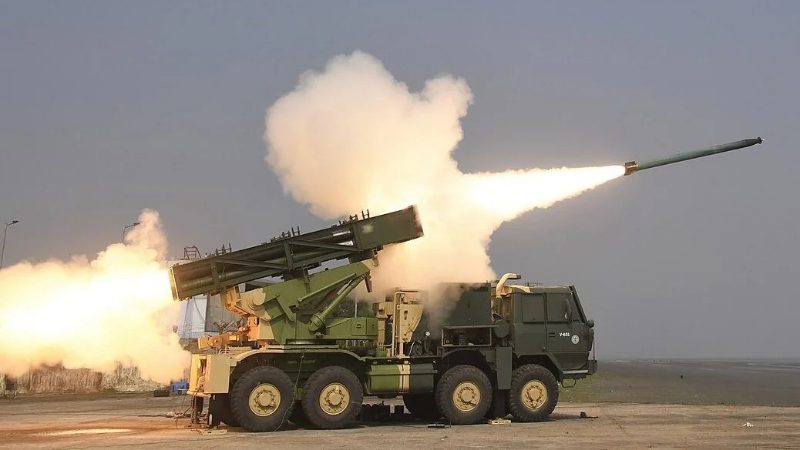 Pinaka Multi Barrel Rocket Launcher 1 Copy