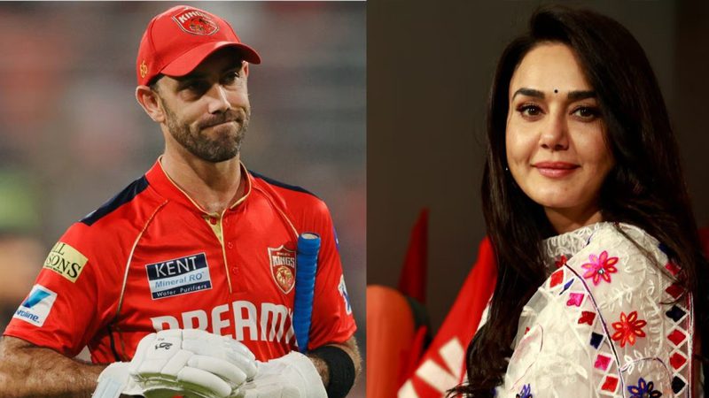 Preity Zinta Glenn Maxwell 2