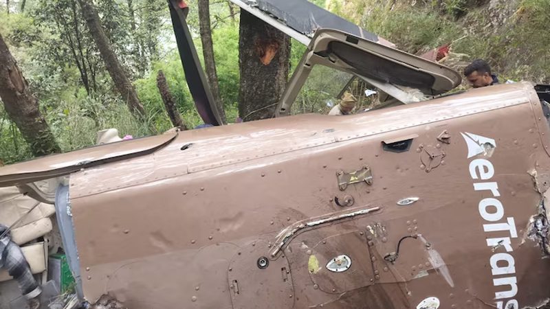 Private Chopper Crash 2