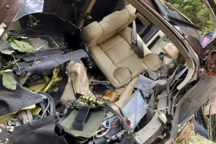 Private Chopper Crash