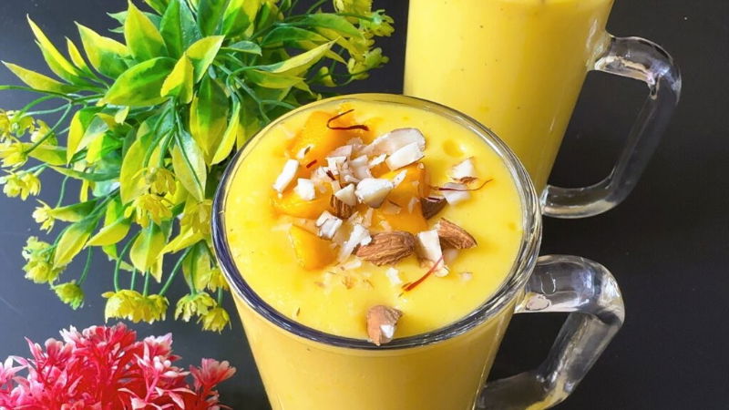 Punjabi Style Mango Lassi 1