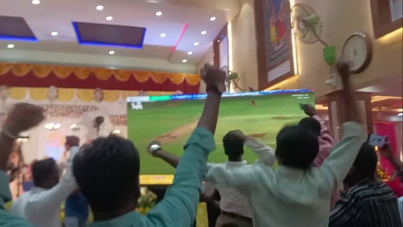 RCB vs CSK IPl 2024 RCB match live telecast at wedding hall
