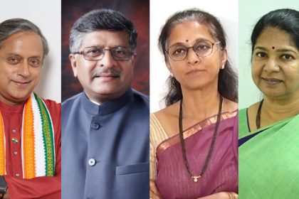 Shashi Tharoor Ravi Shankar Prasad Kanimozhi Karunanidhi Supriya Sule