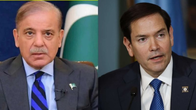 Shehbaz Sharif Marco Rubio