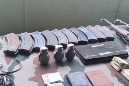 Shopian Weapons Siezed