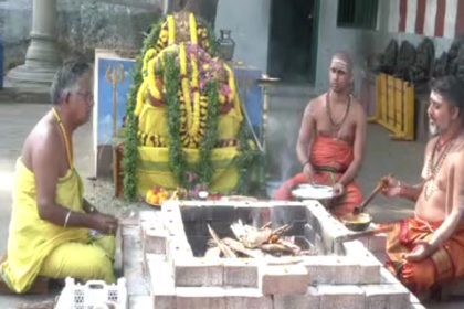 Temple Pooje