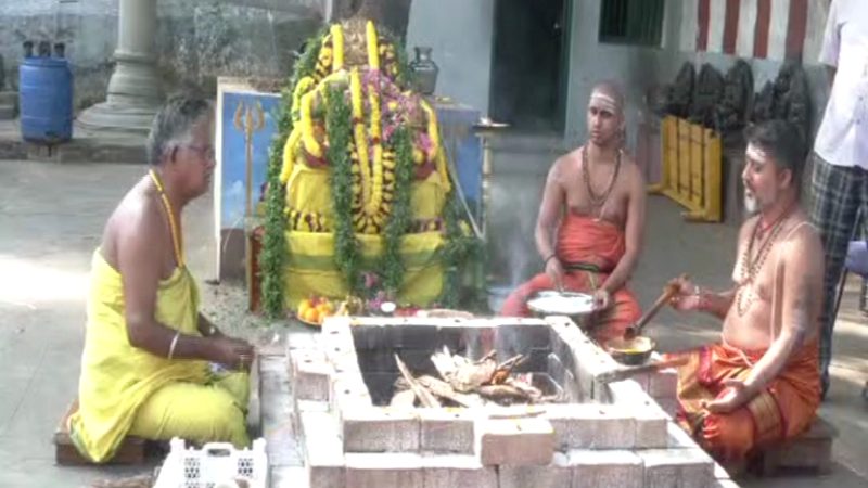 Temple Pooje