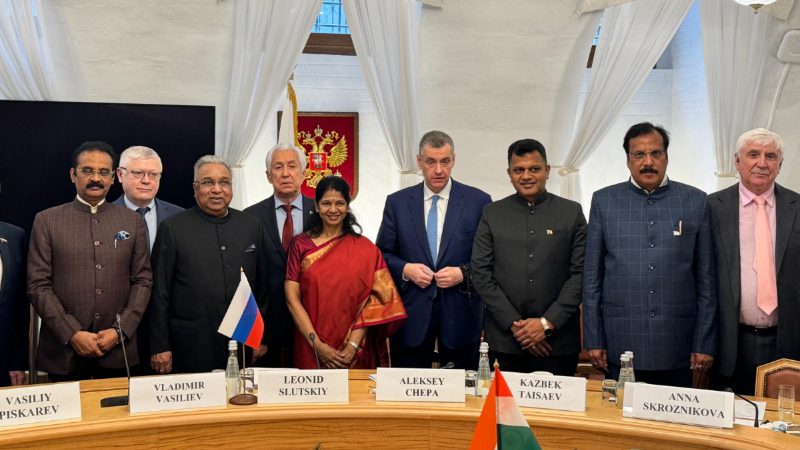 all party delegations to russia
