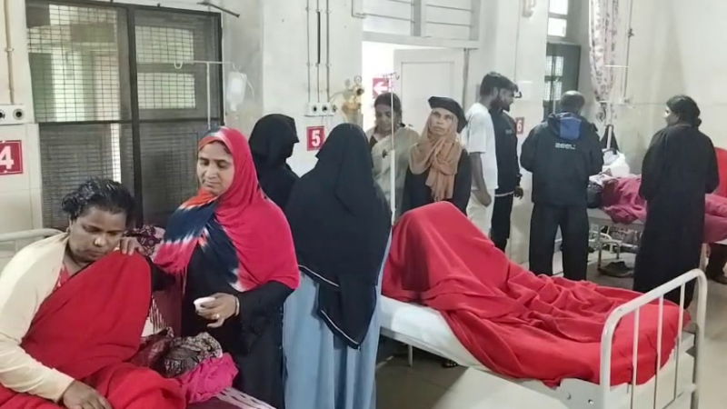 hotel wall collapses due to rain in sakaleshapur hassan four injured