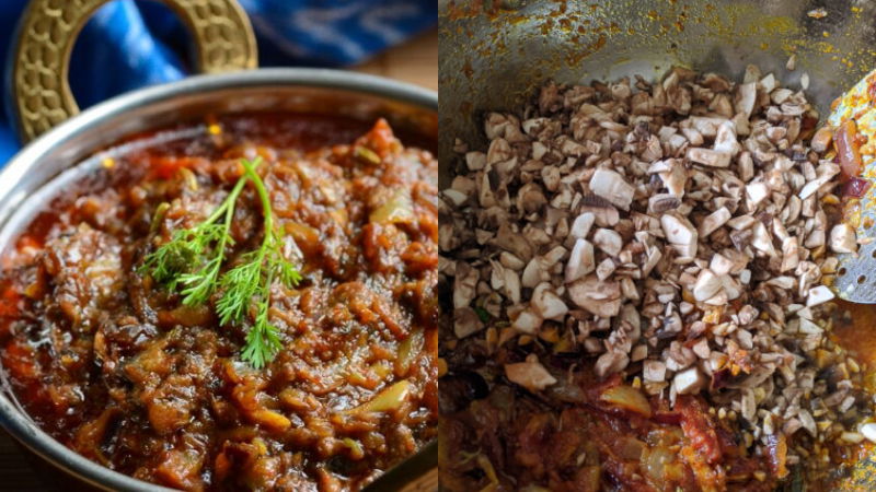 how to make mushroom chutney at home