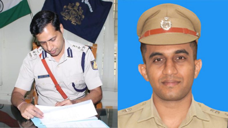 mangaluru police commissioner and dakshina kannada sp transferred