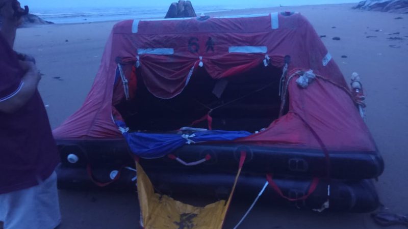 raft found in kumta coastal area