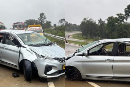 sakaleshapur car Accident