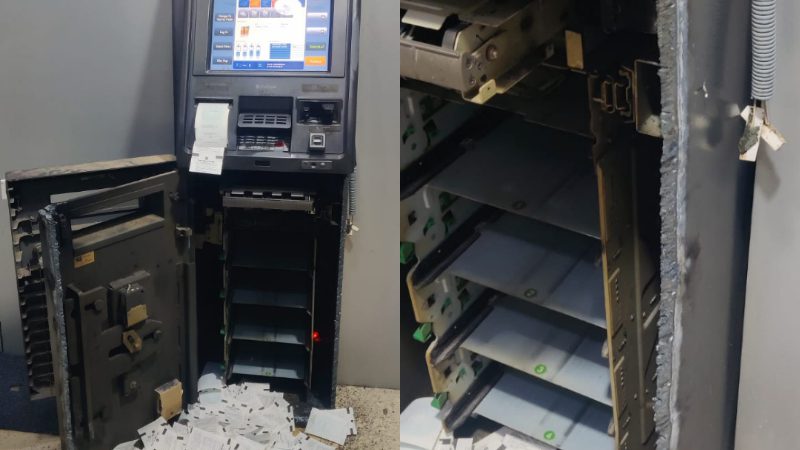 ATM robbery in Kolar Thieves steal Rs 27 lakh