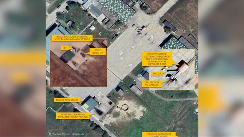 Adampur airbase not battle damage