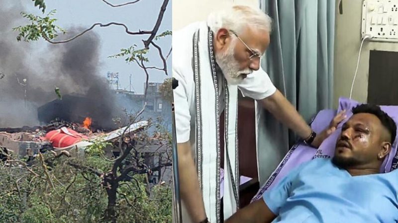 Ahmedabad Plane Crash Survivor